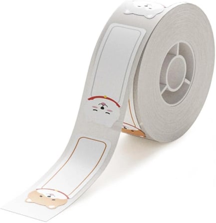 NIIMBOT T14-50-130PUPPY Beyaz-Renkli 14X50MM Termal Etiket (KDO)