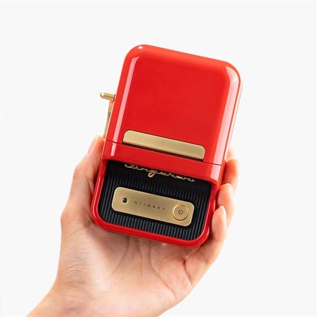 NIIMBOT B21S Red Termal Taşınabilir Bluetooth Etiket Yazıcısı (KDO)