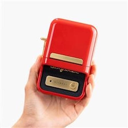 NIIMBOT B21S Red Termal Taşınabilir Bluetooth Etiket Yazıcısı (KDO)