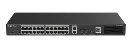 Ruijie-Reyee RG-ES228GS-LP 28 Port 10-100-1000 Yönetilebilir 2SFP 2Gigabit Uplink 24Port PoE+(250W) (KDO)