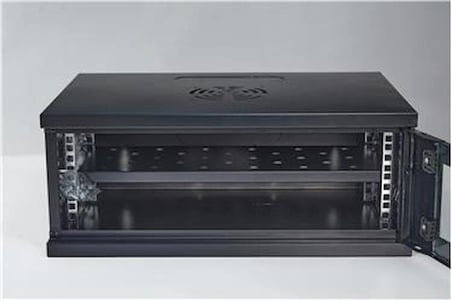 Racksan SE-6407S 7U Duvar Tipi Kabinet (350-530-400) Raf+Fan+Priz (KDO)