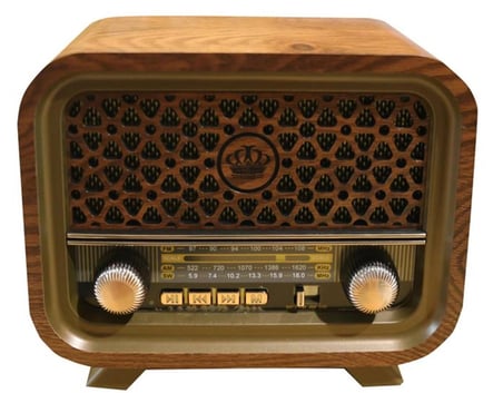 Everton RT-736  Bluetooth-USB-SD-FM Şarjlı  Nostaljik Radyo (KDO)