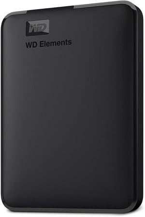 Wd 5TB Elements Portable External Hard Drive, USB 3.0 - WDBU6Y0050BBK-WESN Harici Harddisk (KDO)