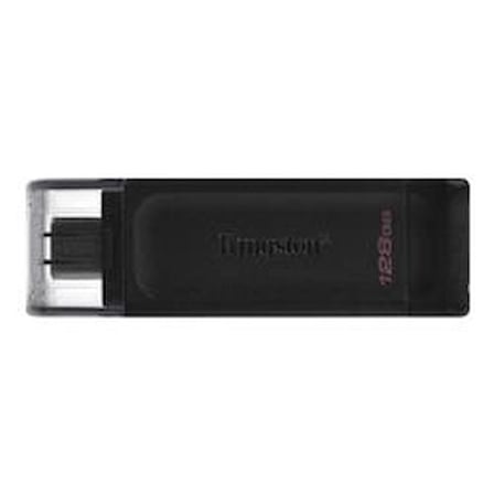 Kingston DT70 128GB USB-C 3.2 Gen 1 Type-C Flash Bellek (KDO)