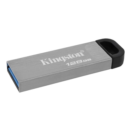 Kingston DTKN-128GB 128GB DataTraveler Kyson 200MB-s Metal USB 3.2 Gen 1 Flash Bellek (KDO)