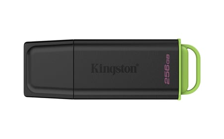 Kingston DTXG2-256GB 256GB Portable USB 3.2 Gen 1 DataTraveler Exodia Black-Green Flash Bellek (KDO)