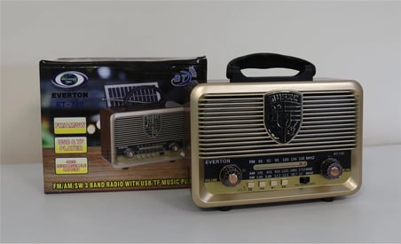 Everton RT-720 Bluetooth-USB-SD-FM Nostaljik Radyo (KDO)