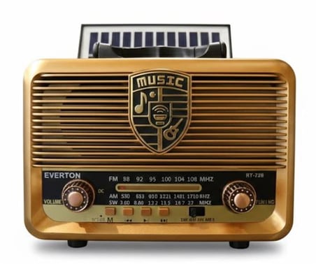 Everton RT-720 Bluetooth-USB-SD-FM Nostaljik Radyo (KDO)