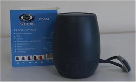 Everton RT-351 Bluetooth-USB-SD-AUX-TF Ses Bombası (KDO)