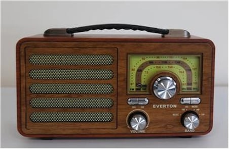 Everton Rt-755 Bluetooth Fm-Usb-Tf-Aux Şarjlı Nostaljik Radyo (KDO)