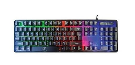 Dexim DKA010 KBL707 Mekanik RGB Hisli Şeffaf Klavye (KDO)