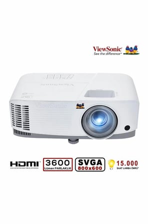Viewsonic PA700X DLP XGA(1024x768) 4500AL 2xHDMI 1xVGA 12.500:1  Hoparlör Projeksiyon (KDO)