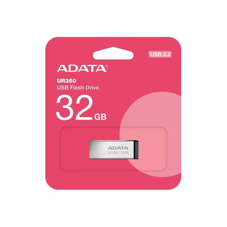 Adata UR350-32G 32GB USB3.2 Gen1 Metal Flash Bellek (KDO)