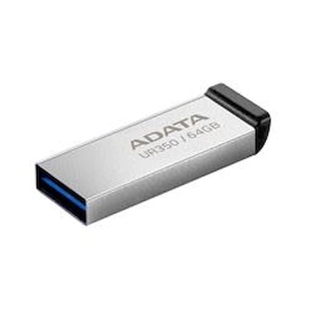 Adata UR350-64G 64GB USB3.2 Gen1 Metal Flash Bellek (KDO)