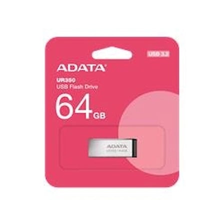 Adata UR350-64G 64GB USB3.2 Gen1 Metal Flash Bellek (KDO)