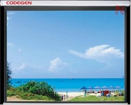 Codegen EX-24 Proje Perdesi 240x200 Motorlu Uzaktan Kumandalı Projeksiyon Perdesi (KDO)