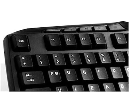 Everest KB-250U Siyah F Usb Kablolu Multimedya 113 Tuşlu Klavye (KDO)