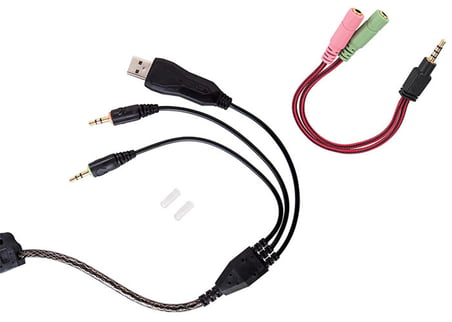 Rampage SN-R5 X-CORE Siyah-kırmızı Oyuncu Mikrofonlu Kulaklık Usb (KDO)