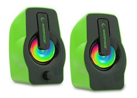 Rampage RMS-G7 Falsetto 2.0 6 Watt Yeşil 5v Usb (KDO)