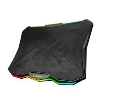 Rampage AD-RC8 SHOWY Siyah 180mm Fan 15-17 RGB Işıklı Notebook Soğutucu Stand (KDO)