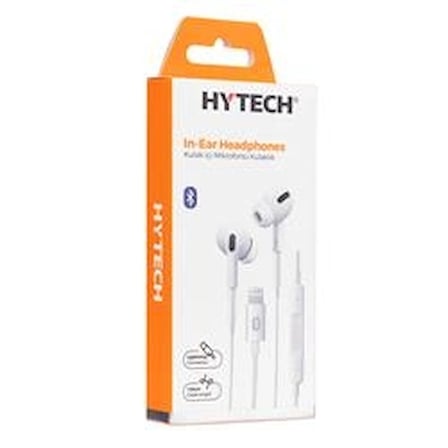 Hytech HY-XBK52 Beyaz Bluetooth Kulak içi Mikrofonlu Kulaklık (KDO)