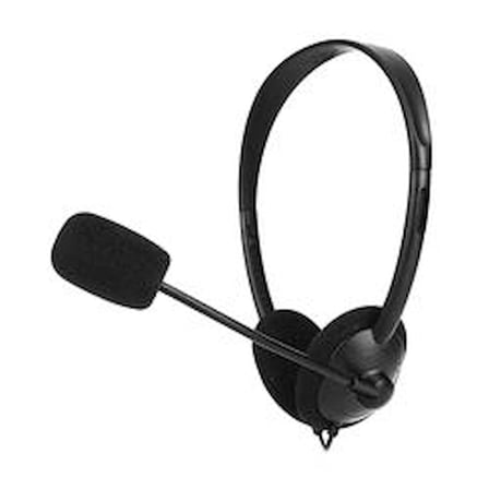 Snopy SN-T11 onn.go 3,5mm Çağrı-Eğitim Mikrofon Kontrollü Call Center Stereo Notebook-PC Kulaklık (KDO)