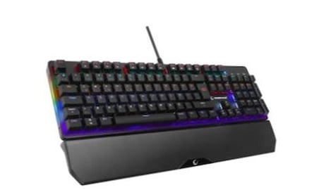 Rampage KB-R86 UMBRA Siyah USB Rainbow Aydınlatmalı Red Switch Mekanik Gaming Oyuncu Klavye (KDO)