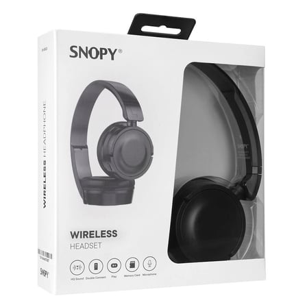 Snopy SN-XBK33 BATTY Siyah TF Kart Özellikli Bluetooth Kulaklık (KDO)
