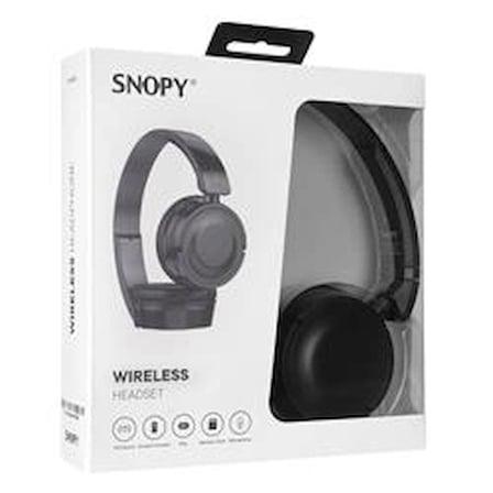 Snopy SN-XBK33 BATTY Siyah TF Kart Özellikli Bluetooth Kulaklık (KDO)