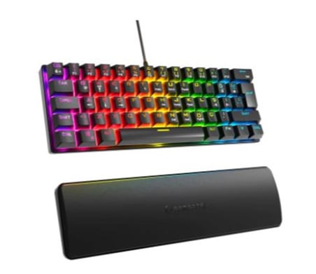 Rampage ALLY K11 Siyah Rainbow Q Gaming Oyuncu Klavye Bilek Destekli Blue Switch (KDO)