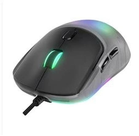 Rampage Hyalo M1 Siyah Değiştirilebilir 3 Kapaklı RGB 12000 DPI Gaming Oyuncu Mouse (KDO)