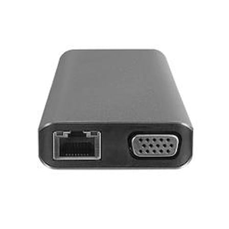 Hytech HY-USBC32 4K-2K Ultra HD Gri Metal 5x USB2.0-USB3.0 100M RJ45 PD, TypeC Data, ö (KDO)