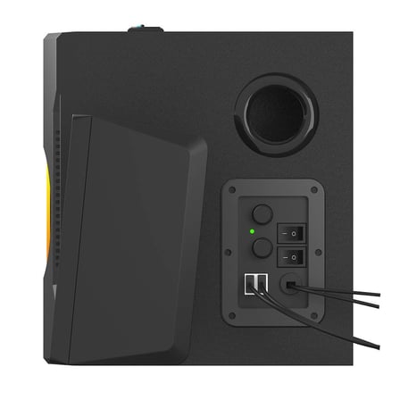 Mikado MD-254 2+1 25W(5w-2+15w) Usb+SD+Fm Bluetooth Destekli RGB Ses Sistemi (KDO)