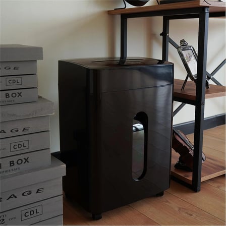 Everest JP-727C Siyah Çapraz Kesim 23Lt 42DB±3 Boyut 37.7-28.2-54 Siyah Sessiz Kağıt Kesme Makinesi (KDO)