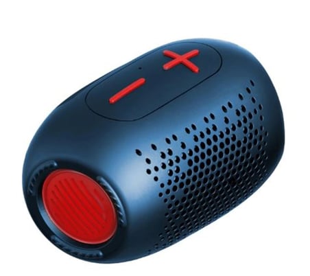 Mikado MD-50BT Harmony 1200mAh 5W Mavi Kırmızı Usb,TF,TWS, Bluetooth Destekli Taşınabilir Speaker (KDO)