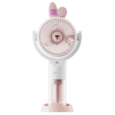 Asonic AFN26 Beyaz 500mAh 2 Kademe (Püskürtme Fonksiyon) Nemlendirici Sprey USB Fan Şarjlı (KDO)