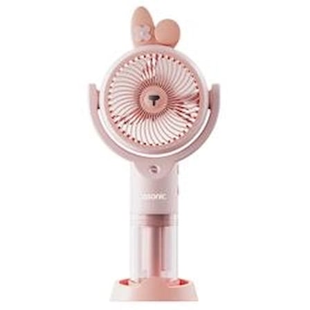 Asonic AFN26 Pembe 500mAh 2 Kademe Nemlendirici Sprey USB Fan (KDO)