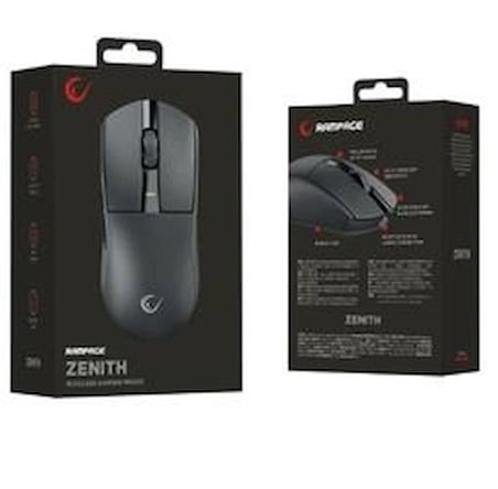 Rampage ZENITH BT+Wired+2.4G Siyah Kablosuz PAW3395 52833 MCU Gaming Oyuncu Mouse (KDO)