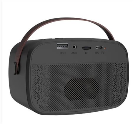 Mikado MD-57BT Endless 5W Siyah TF + USB + AUX + BT Destekli 2 Wireless Karaoke Mikrofon 1200mAh (KDO)