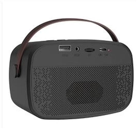 Mikado MD-57BT Endless 5W Siyah TF + USB + AUX + BT Destekli 2 Wireless Karaoke Mikrofon 1200mAh (KDO)