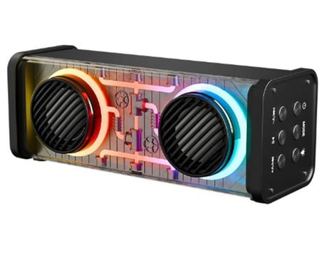 Mikado MD-56BT Siyah AUX + USB + Bluetooth Destekli 10W 1500mAh Taşınabilir Speaker (KDO)