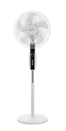 Everest FAN11 CoolAir Beyaz 16" Maks 50W 5 Kanat 3 Kademe 1200RPM Zaman Ayarlı Vantilatör- Pervanesi (KDO)