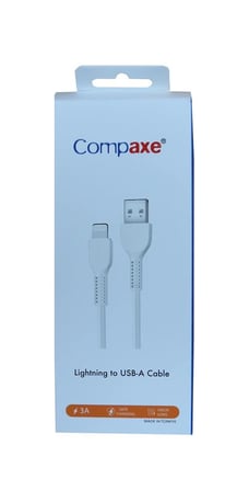 Compaxe CTK-BLU Usb 3.0 1mt 3A Lightning Şarj Kablosu (KDO)