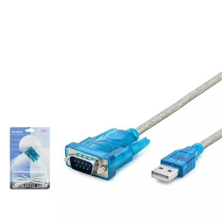 HADRON HDX7512 USB TO RS232 KABLO 84CM SILVER (KDO)