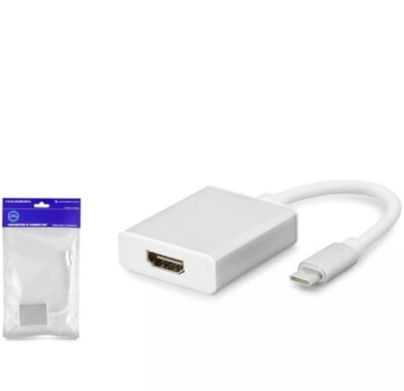 HADRON HDX7760 TYPE-C (M) TO HDMI (F) ADAPTÖR BEYAZ (KDO)