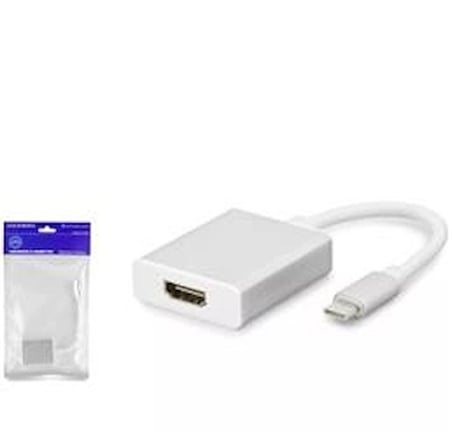 HADRON HDX7760 TYPE-C (M) TO HDMI (F) ADAPTÖR BEYAZ (KDO)