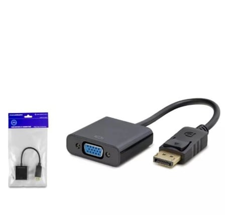HADRON HDX7763 DISPLAY TO VGA F ÇEVİRİCİ 1080P SİYAH (KDO)