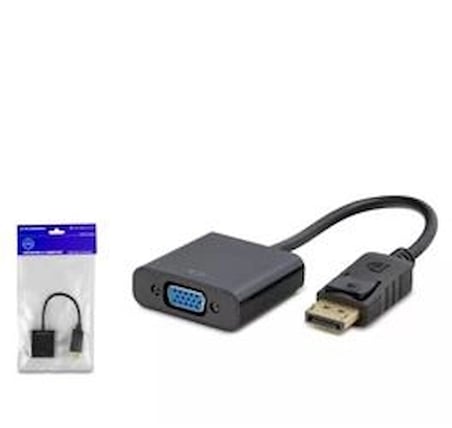 HADRON HDX7763 DISPLAY TO VGA F ÇEVİRİCİ 1080P SİYAH (KDO)