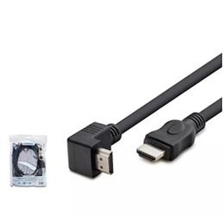 Hadron Hdx2016 Hdmi Kablo Pvc L Tip 1.5M Siyah (KDO)