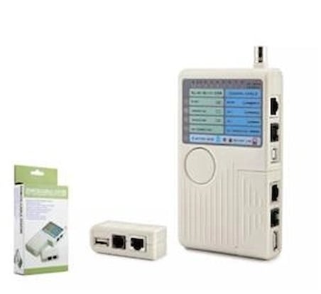 Hadron Hdx6505 Kablo Test Cihazı Rj11 + Rj45 + Bnc + Usb (KDO)